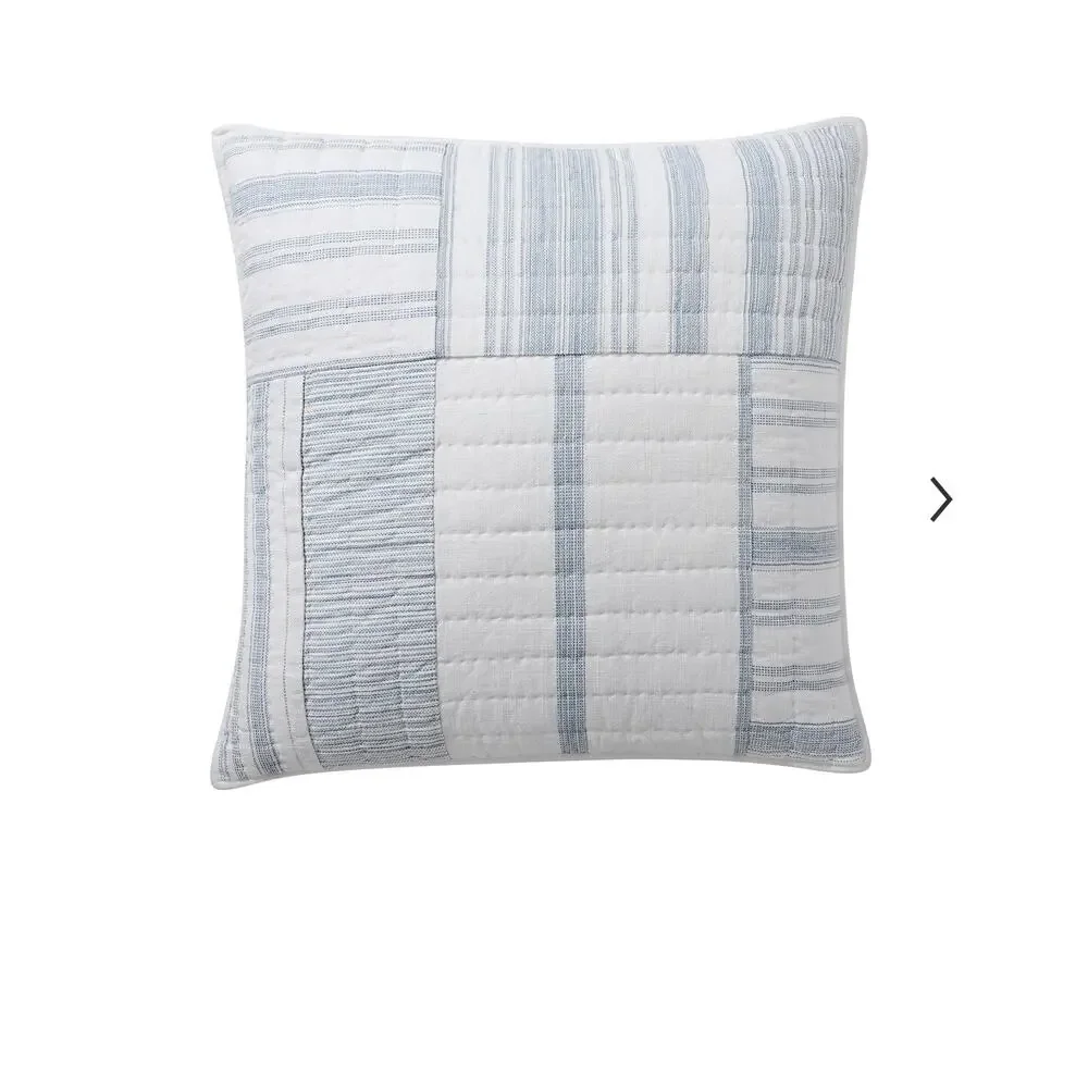 NWT Pottery Barn Hawthorn Patchwork Shams Euro